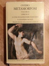 Ovidio METAMORFOSI VOLUME II